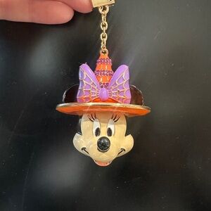 Minnie Mouse Halloween Keychain baublebar witch